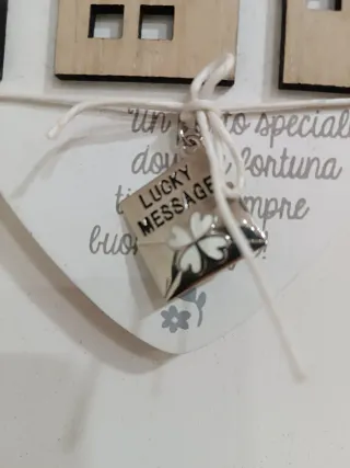 Quadretto cuore Wald decorato