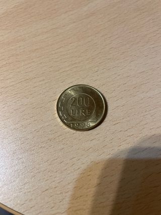 Moneta 200 Lire 1998