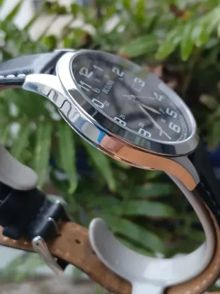 Reloj Bulova Cuarzo Negro