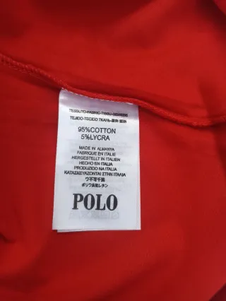 Polo Ralph Lauren Camiseta Roja Oso