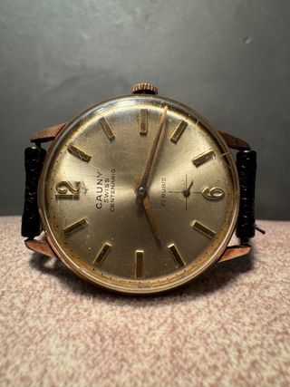 Reloj Cauny Swiss Centenario 17 Rubis