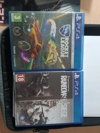 Juegos PS4: Rocket League y Rainbow Six Siege