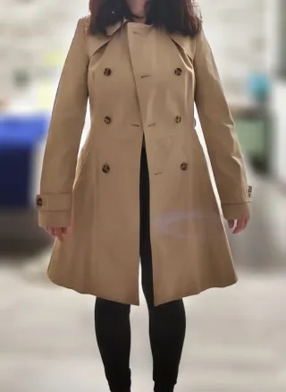 Gabardina Zara Beige