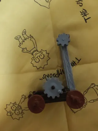 Lote de figuras de Pitufos y piezas del molino