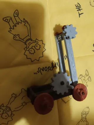 Lote de figuras de Pitufos y piezas del molino