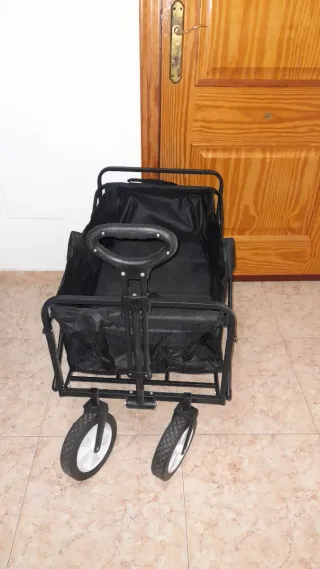 Carro Plegable Negro
