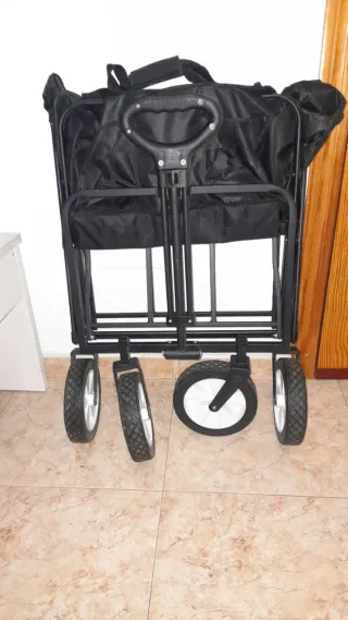 Carro Plegable Negro