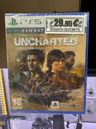 Uncharted Colección PS5 Remast