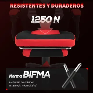 Silla Oficina Reposapiés Regulable