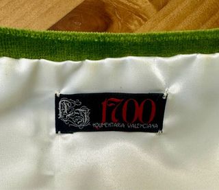 Vestido de Fallera plata talla 38