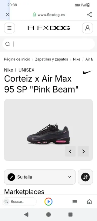 Nike Air Max 95 Verde y Rosa