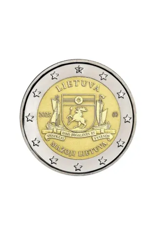 Moneda 2€ Lituania 2025 Minor SC/UNC.