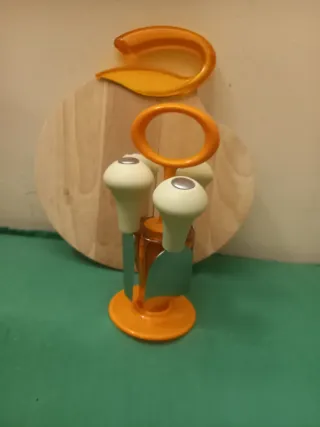 Tagliere legno con accessori