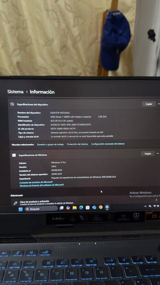 Ordenador Gaming Asus ROG Strix G15