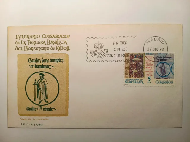 Lote sobres primer día