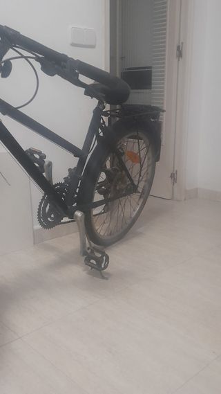 Bicicleta Negra Usada