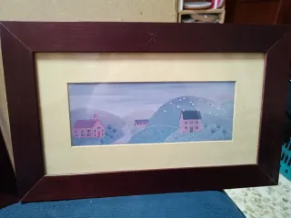 2 Cuadros Decorativos Casas