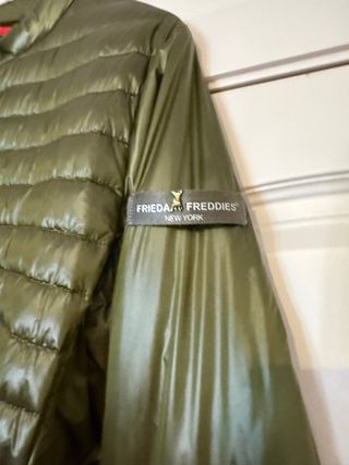 Plumífero Frieda & Freddies New York verde oliva