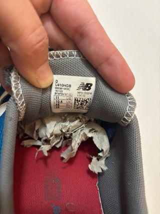 Zapatillas New Balance 410 Azul/Gris