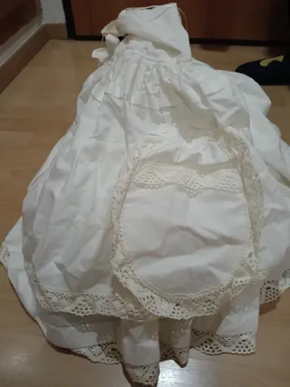 Cancán fallera niña talla 2 con aros