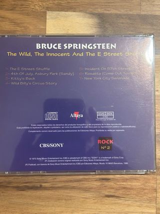 CD Bruce Springsteen The Wild, Innocent & The E St