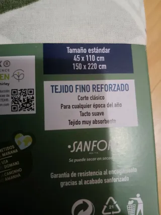 Ropa de cama floral 150*220 cm