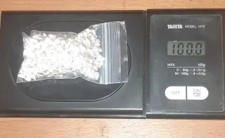 Granalla de plata 999