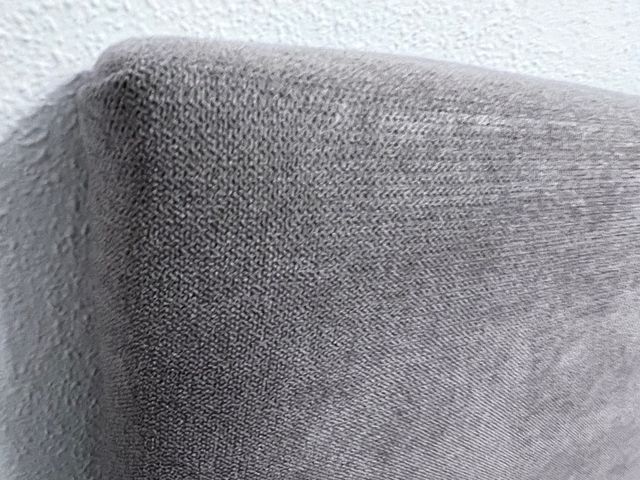 Cabecero tapizado gris 150cm