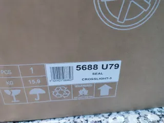 Carrito Jane Crosslight 3 gris-azulado