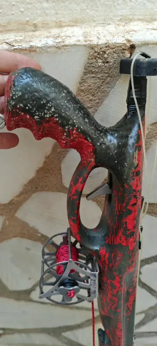 Fusil carbobambú roller phyton red 85 cambio patin