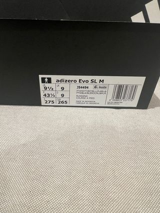 Zapatillas Adidas adizero EVO SL Running