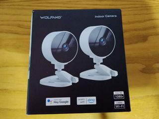 Mini Cámara WiFi Interior 3MP 360° IA