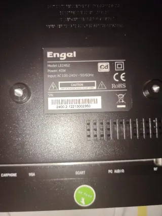 TV Engel LE2462 de 24 Pulgadas para Caravana