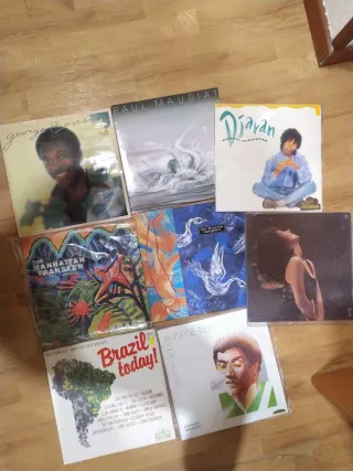 50 vinilos de música variada