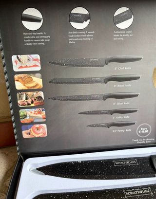 Set 5 pezzi Coltelli Royalty Line