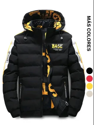 Chaqueta acolchada con capucha Unisex