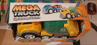 Camión de Basura Mega Truck Luz y Sonido