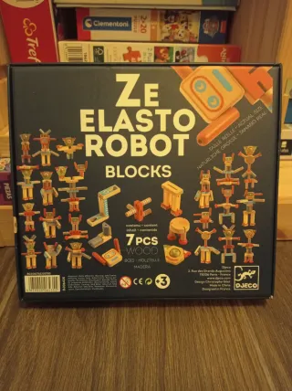 Juego de construcción Djeco Robots Elasto