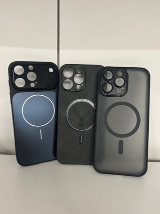 3 Fundas iPhone 16 Pro Max