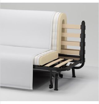 Sofá cama 2 plazas blanco