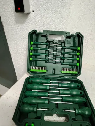 Set de destornilladores y puntas Parkside