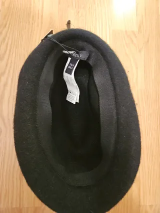 Sombrero negro El Corte Inglés sin estrenar