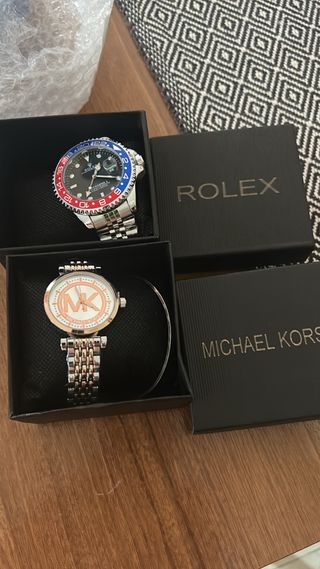 Reloj Michael Kors Dorado y Plateado