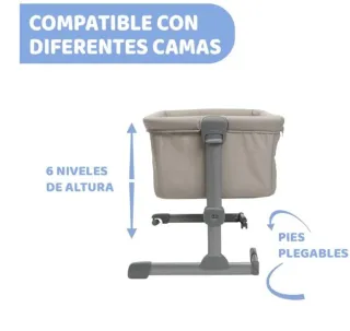 Chicco Next2Me Essential Cuna Colecho Bebe.
