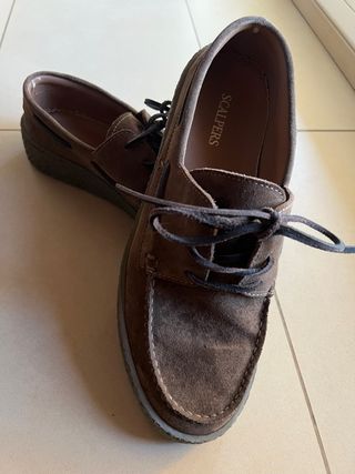 Zapatos Scalpers Marrones Talla 43