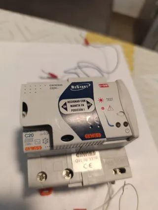 Diferencial Autorearmable Automático Gewiss