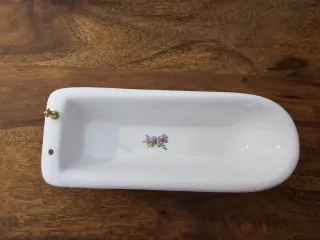 Vaschetta da bagno in porcellana per case delle bambole