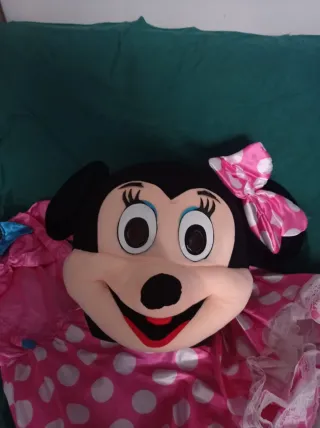 Disfraz Minnie Cabeza Adulto Talla Única