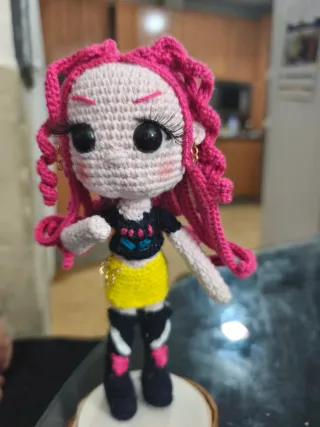 Muñeca Gerrera G-Pop Crochet