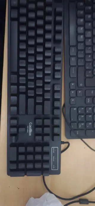 Teclado CoolBox Negro